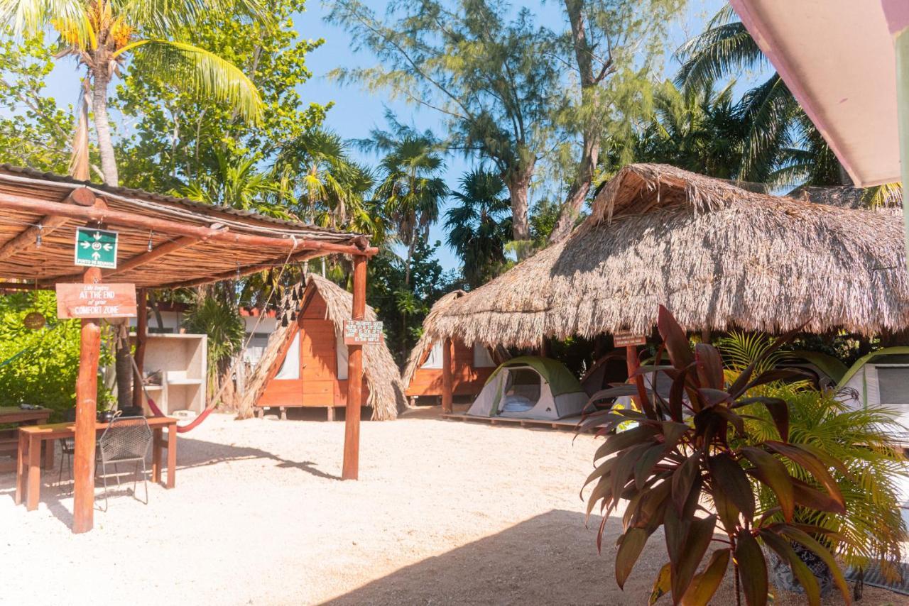 Mapache Hostel&Camping Isla Holbox Exterior foto