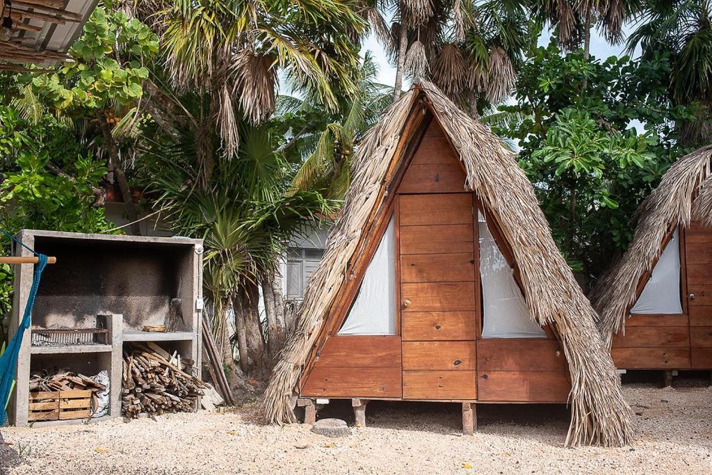 Mapache Hostel&Camping Isla Holbox Exterior foto